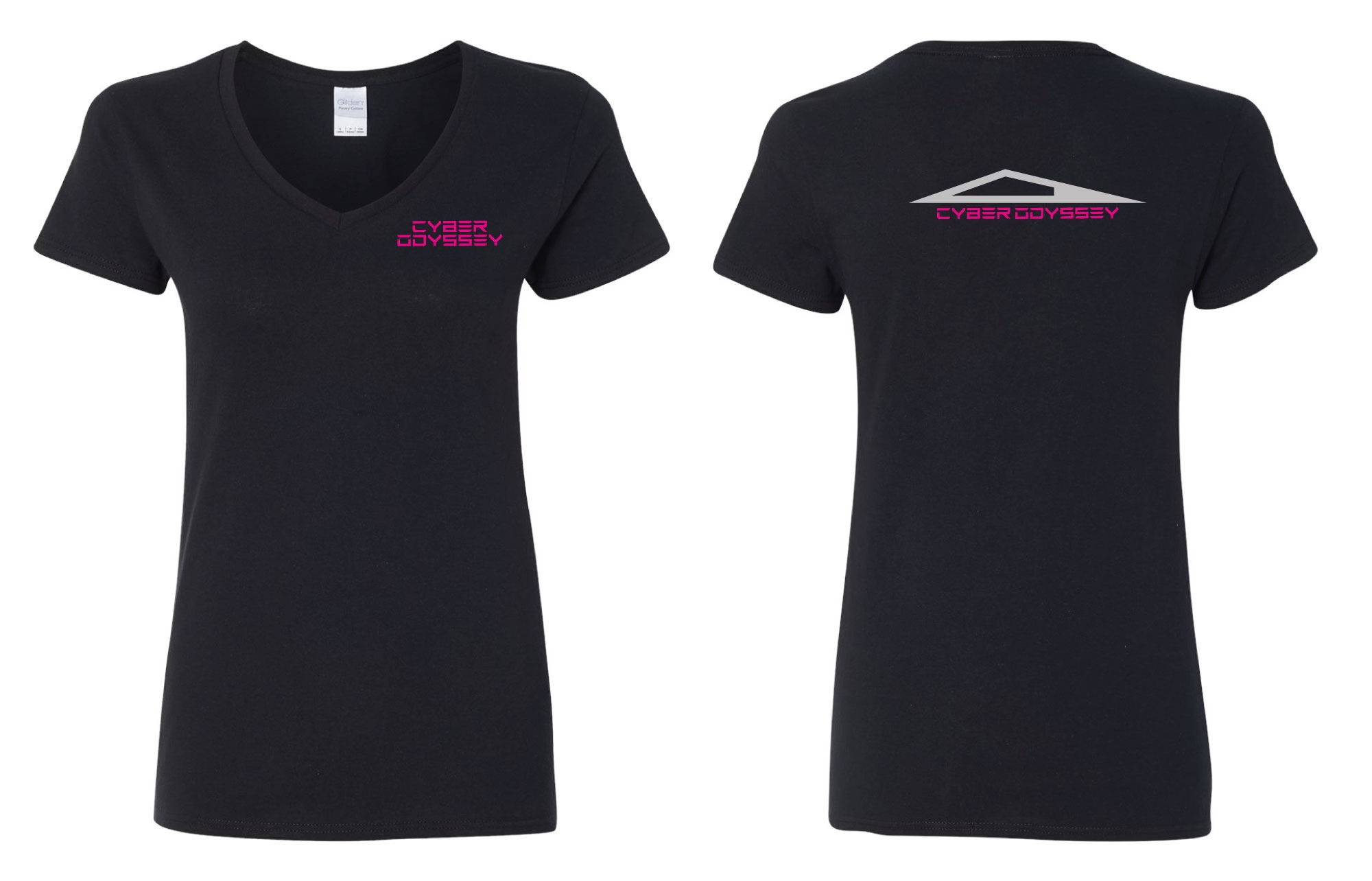 Cyber Odyssey USA Women's V-Neck